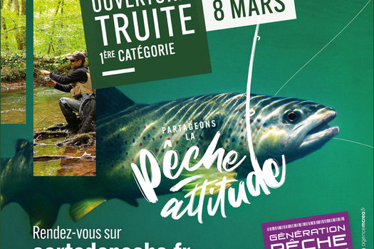 Ouverture de la pêche à la Truite 2025